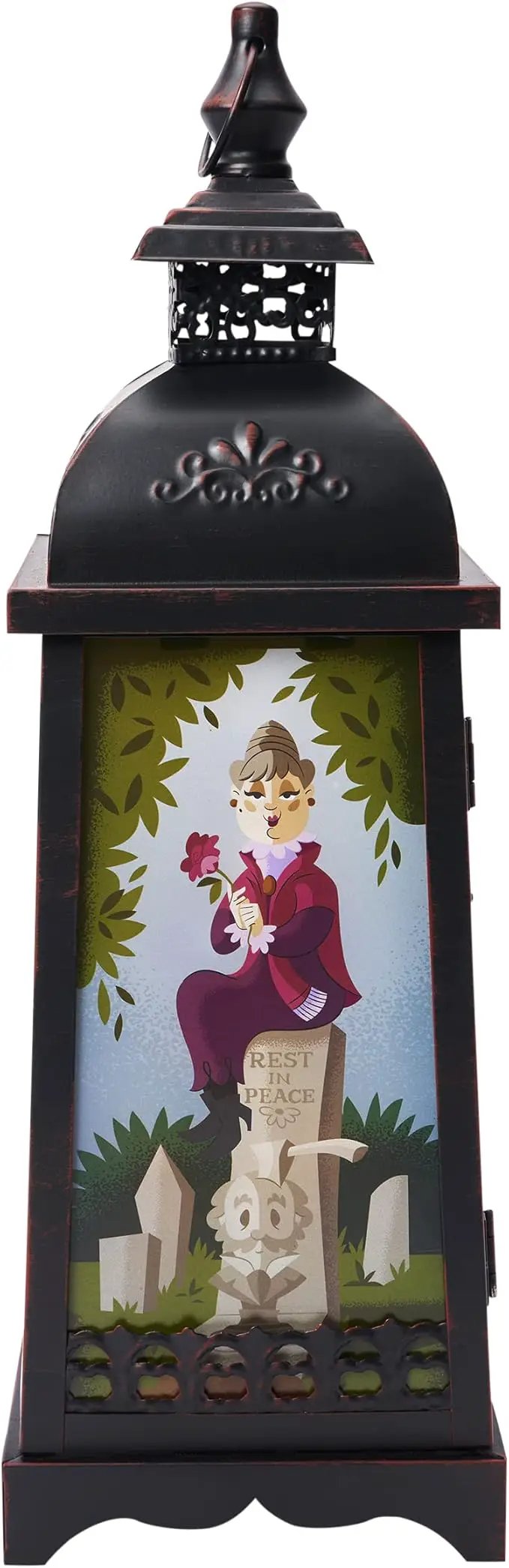 Spirit Halloween Disney The Haunted Mansion Lantern | Officially Licensed | Halloween Decor | Home Décor | Indoor Décor by GreenHaven Gardens