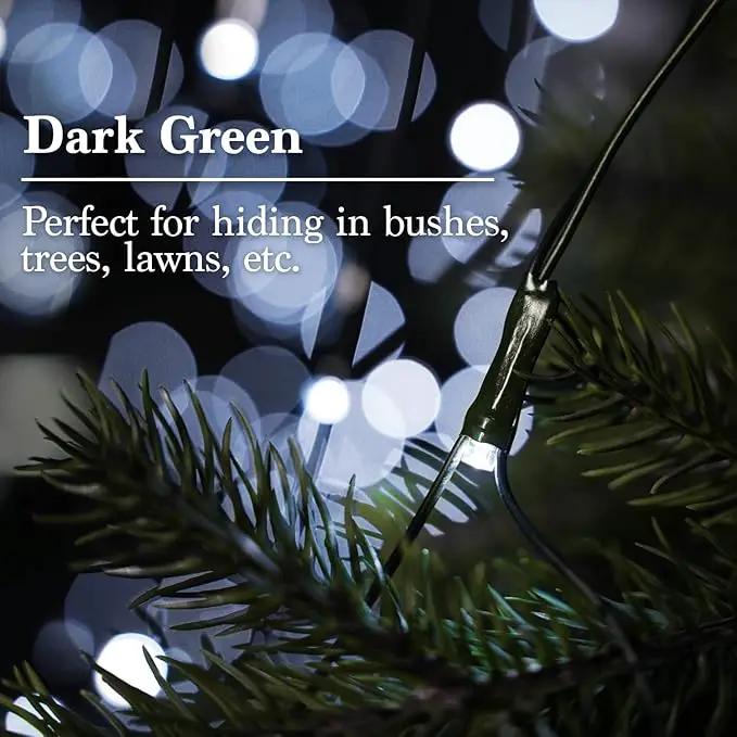 JMEXSUSS 360 LED Net Christmas Lights Outdoor Waterproof, Connectable 12ft x 5ft, 8 Modes with Remote by GreenHaven Gardens