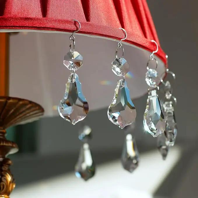 12pcs Crystal Suncatchers, Hanging Crystals Chandelier Prisms for Windows, Rainbow Maker Home Decoration by GreenHaven Gardens