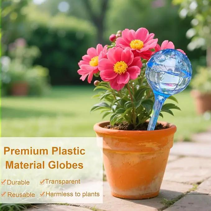 MOONSOUND Plant Self-Watering Bulbs, 10pcs Self Watering Planter Insert, Flower Automatic Watering Drip Irrigation Device, Indoor Outdoor Garden Self Waterer for Plant by GreenHaven Gardens