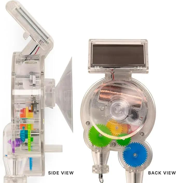 Kikkerland Solar Powered Rainbow Maker – Prism Suncatcher, Fun Home Window Decor – Unique Gift for Christmas & Birthdays – Double Crystal by GreenHaven Gardens