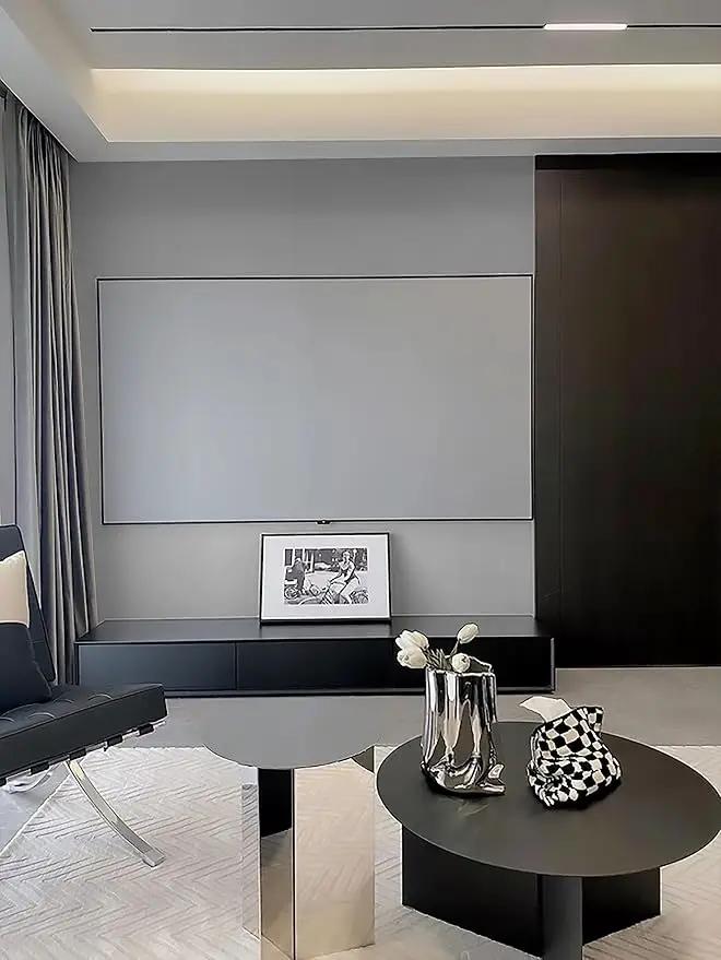 Dimoon 118''x17.7'' Grey Peel and Stick Wallpaper Contact Paper Modern Self Adhesive Wall Paper Removable Renter Friendly Textured Solid Color Shelf Cabinet Vinyl Roll (118''x17.7'',Grey) by GreenHaven Gardens