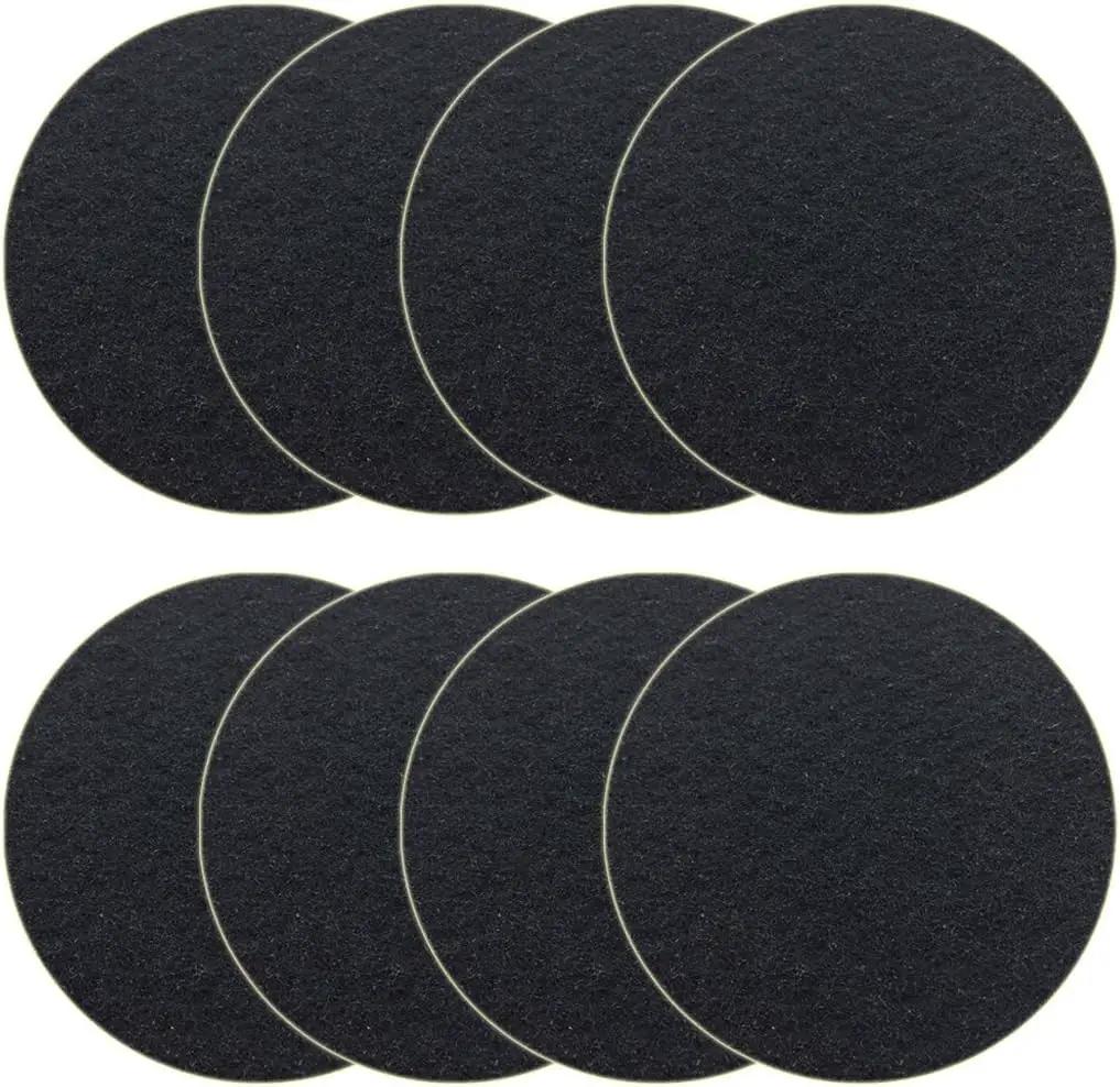 7.25inch Kitchen Compost Bin Charcoal Filter Replacements, Compost Pail Replacement Carbon Filters 7.25 inch, Round by GreenHaven Gardens
