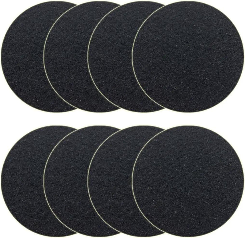 7.25inch Kitchen Compost Bin Charcoal Filter Replacements, Compost Pail Replacement Carbon Filters 7.25 inch, Round by GreenHaven Gardens
