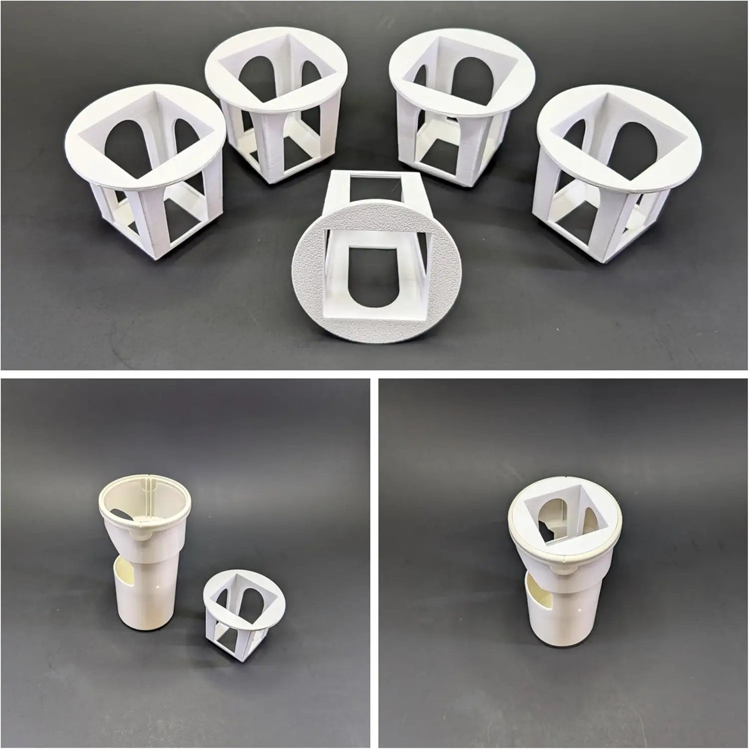 Grow Cubes for Hydroponic System/Compatible with Gardyn (10 Grow Cubes + 10 MJ Adapters) by GreenHaven Gardens