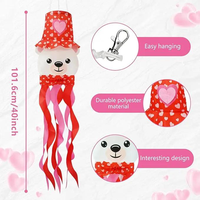 Valentine Windsock - Decorate Your Garden with This Lovely Outdoor Windsock by GreenHaven Gardens