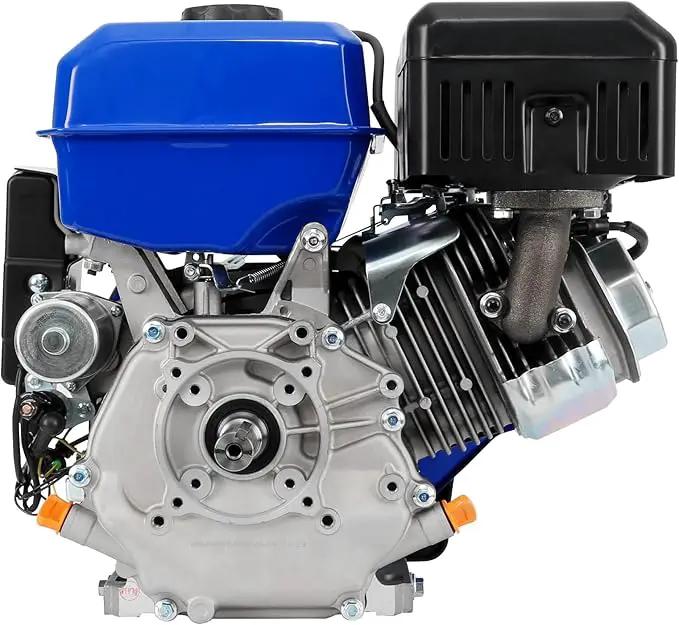 BILT HARD 420cc 15HP Gas Engine with Electric Start, Horizontal Shaft 4 Stroke OHV Gas Motor, Gas Powered Multi-Use Engine by GreenHaven Gardens