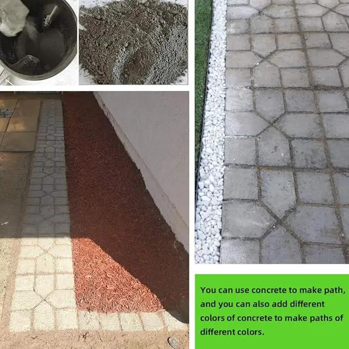 Walk Maker Reusable Concrete Molds Paving Lawn Patio Yard DIY Walkway Pavement (Cross Square)… by GreenHaven Gardens