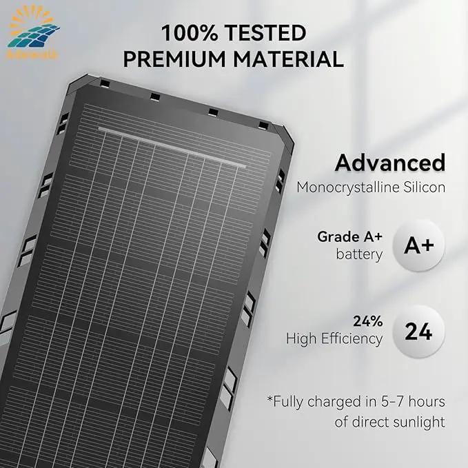 5000W Solar Lights Outdoor - 7000K LED Solar Street Lights Outdoor with Motion Sensor and Remote Control, IP66 Waterproof, Dusk to Dawn for Yard, Patio, 2 Pack by GreenHaven Gardens