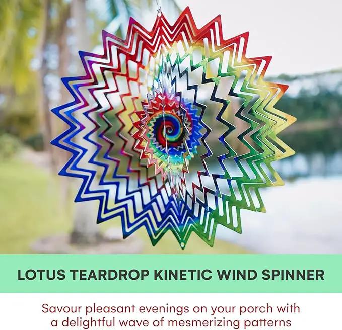 VP Home Celestial Planet Kinetic Wind Spinner for Yard and Garden Wind Spinner Outdoor Metal Large Hanging Plantary Decor 3D Garden Art Wind Sculpture Spinners Kinetic Art Garden Decorations by GreenHaven Gardens