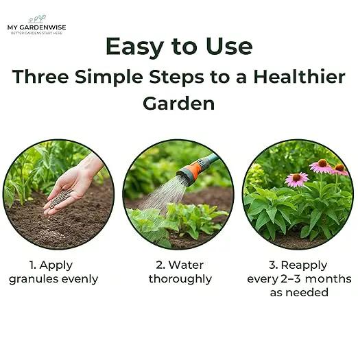 Gypsum for Soil - Calcium for Plants - Gypsum Fertilizer for Gardening, Lawn & Vegetables - Calcium for Garden (8 oz - 0.5 lb.) by GreenHaven Gardens