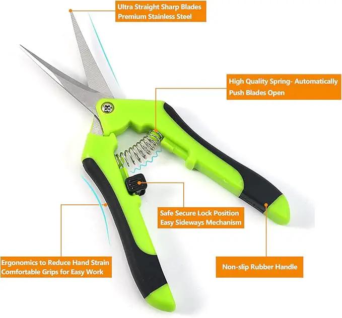 Plant Repotting Mat, 5Pcs Succulent Tools Mini Garden Small Gardening Tools Indoor, Pruning Shear Gardening Scissor, Hand kit for Bonsai, Cactus, Fairy, Houseplant Transplanting, Seedling by GreenHaven Gardens