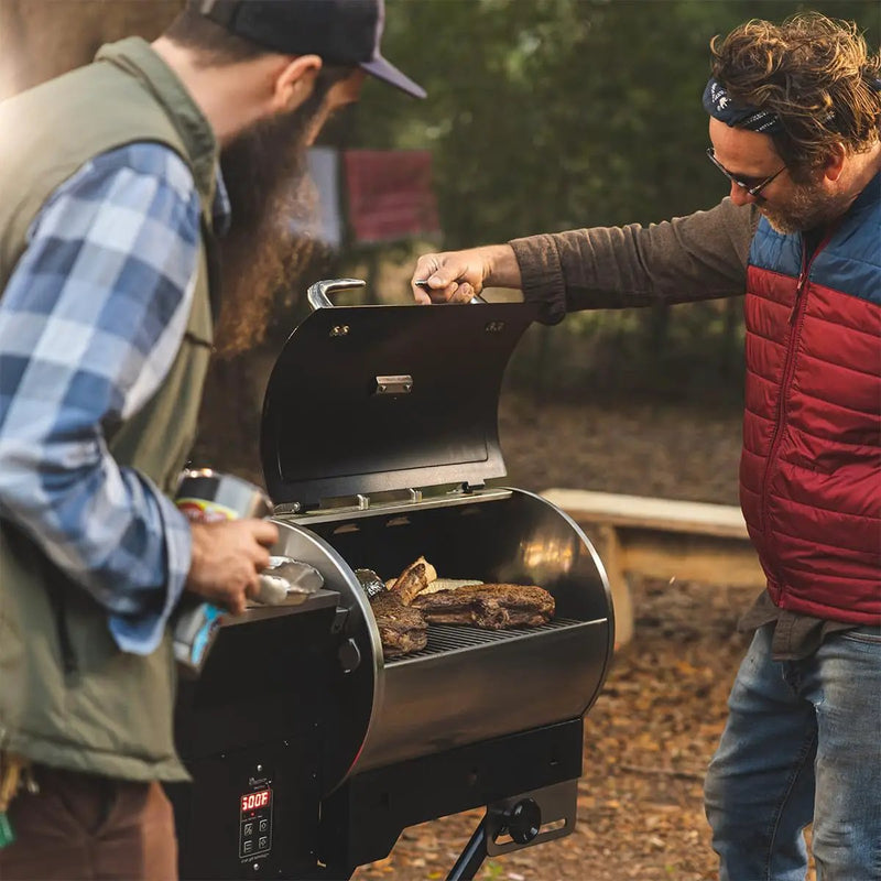 recteq Pellet Grill - Road Warrior 340 + Grilling Basics Bundle, Portable Electric Pellet Smoker Grill, BBQ, Wood Pellets, Sear, Smoke, and More by GreenHaven Gardens