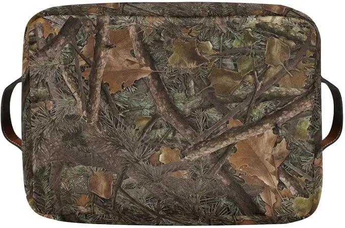 Camouflage Rectangular Storage Basket Organizer Bin Shelf Baskets For Clothes Gifts For Home Office Dorm by GreenHaven Gardens