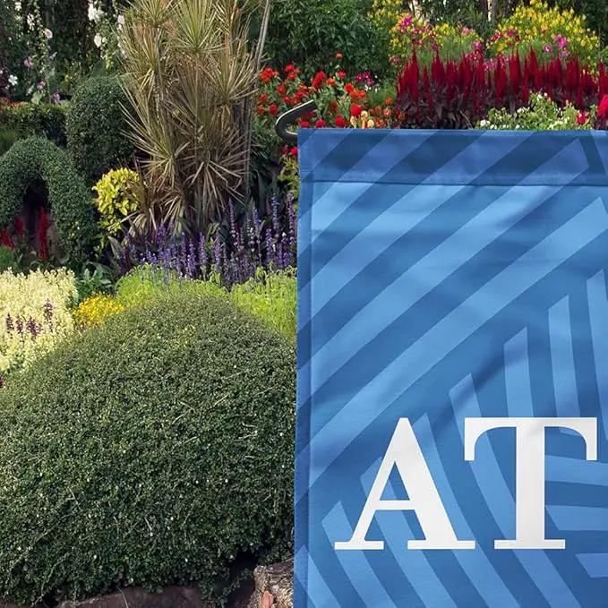 Alpha Tau Omega Licensed Flag Garden 12x19 inches Flag Banner Yard Decor Outdoor Decoration (Alpha Tau Omega #4) by GreenHaven Gardens