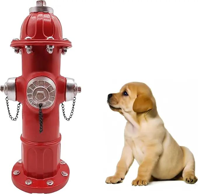 Fire Hydrant Garden Statue for Dogs to Pee On,Puppy Pee Post Training Tool Resin Statue,Indoor Outdoor Fire Hydrant Decor Figurines for Yard Art and Garden Lawn,The Perfect Firefighter Ideal Choice by GreenHaven Gardens