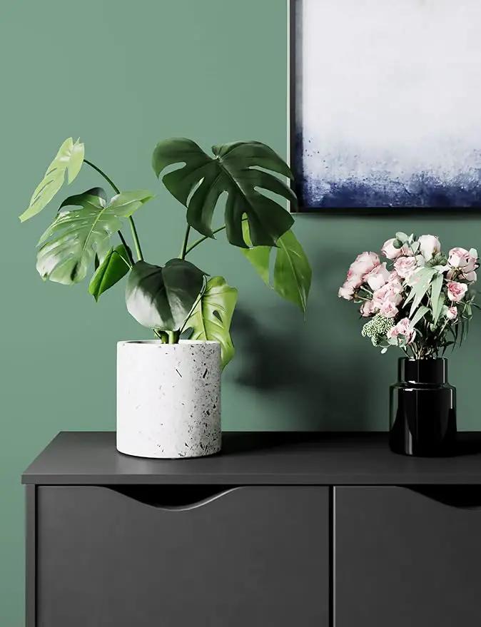 Dimoon 236''x17.7'' Green Peel and Stick Wallpaper Contact Paper Modern Self Adhesive Wall Paper Removable Renter Friendly Textured Solid Color Shelf Cabinet Vinyl Roll (236''x17.7'',Spring Green) by GreenHaven Gardens