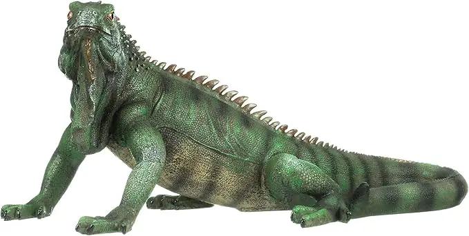 Design Toscano Iggy The Iguana Indoor/Outdoor Garden Statue, Large, 22 Inch Long, Cast Stone Resin, Full Color Finish by GreenHaven Gardens