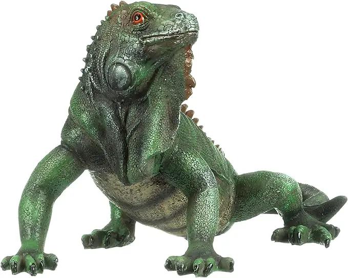 Design Toscano Iggy The Iguana Indoor/Outdoor Garden Statue, Large, 22 Inch Long, Cast Stone Resin, Full Color Finish by GreenHaven Gardens