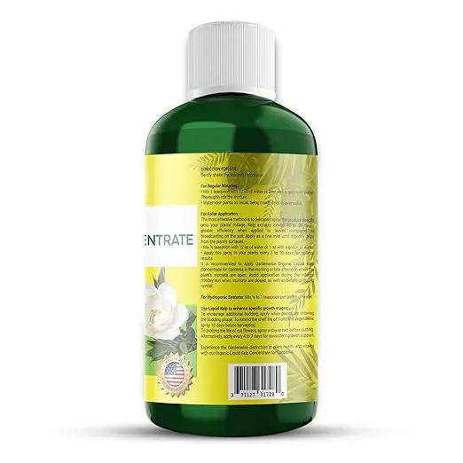 Organic Premium Kelp Seaweed Fertilizer for Gardenia - Liquid Fertilizer - Liquid Plant Food - Nutrient-Rich Soil Enhancer - Natural Plant Food for Gardenia Plant (32 OZ) by GreenHaven Gardens