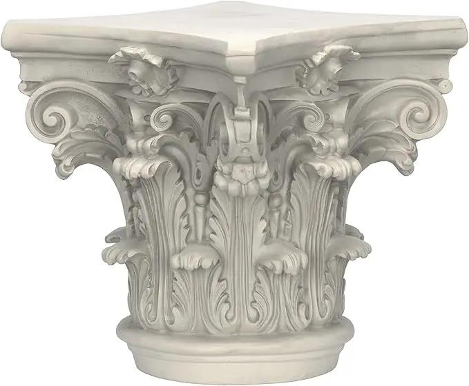 Design Toscano The Corinthian Pillar, Capital Small by GreenHaven Gardens