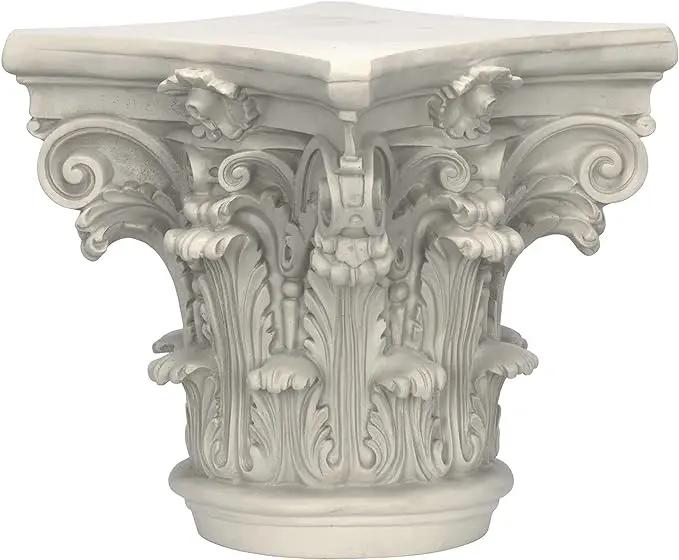 Design Toscano The Corinthian Pillar, Capital Small by GreenHaven Gardens