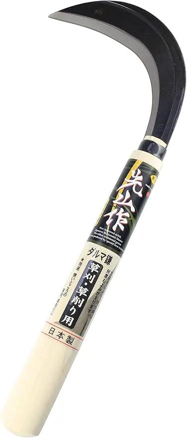 Weeding Tools Gardening Sickle [Made in Japan] Compound Steel Japanese Garden Hand Weeder Hand-held Hoe Scythe by GreenHaven Gardens