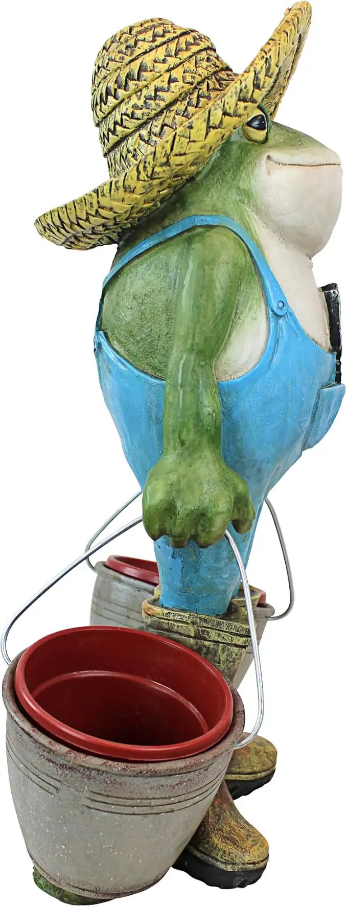 Design Toscano Buckets The Garden Frog Statue by GreenHaven Gardens