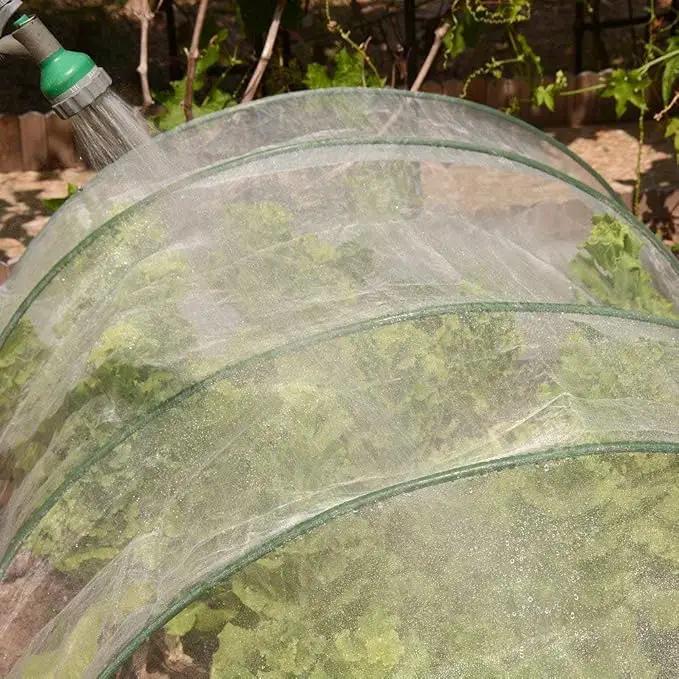 6.5x50Ft Mosquito Bug Insect Bird Fine Mesh Net Barrier Hunting Blind Garden Screen Netting for Protect Your Plant Fruits Flower by GreenHaven Gardens