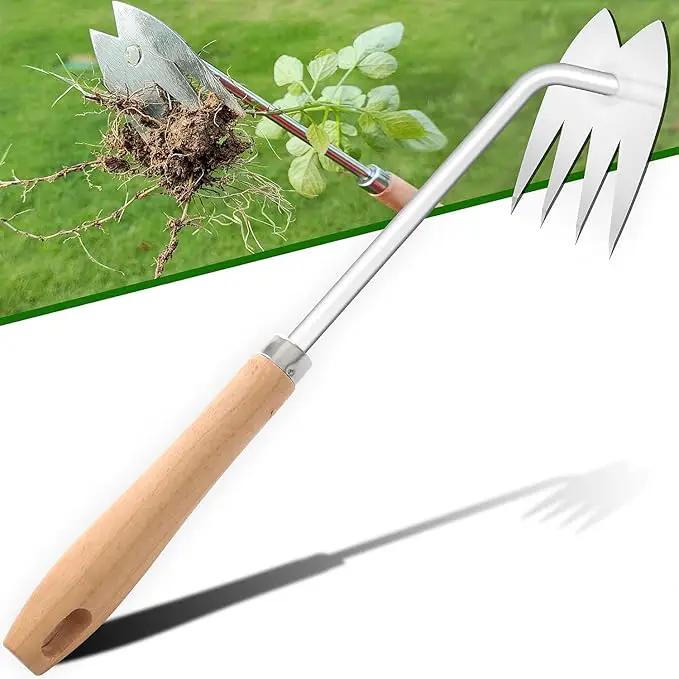 Japanese Weed Puller Tool Gardening Hand Weeder Tools,Manual Hand Pulling Weeder for Vegetable Gardening Backyard Farm Planting & Weeding Removal Quick Work by GreenHaven Gardens