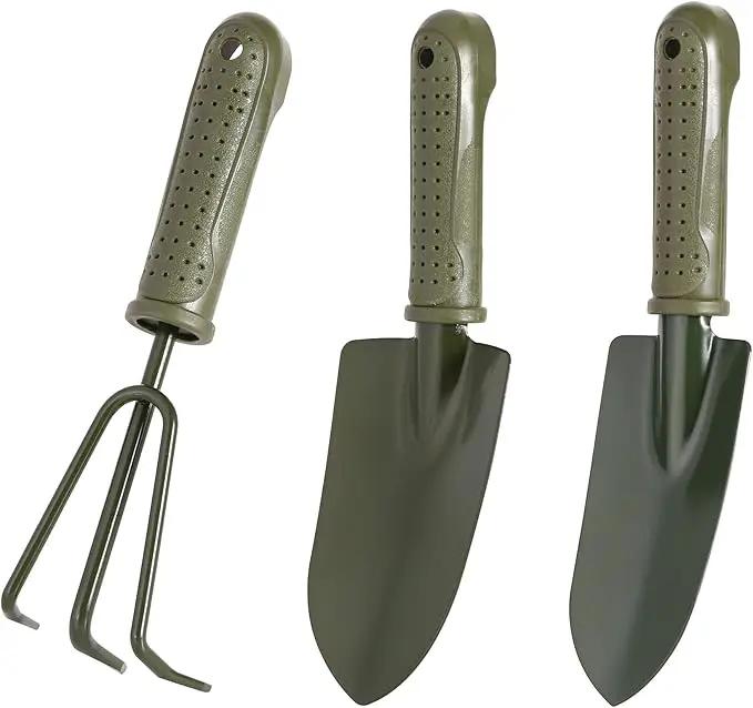 Premium 3 - in - 1 Plant Care Kit Soft Rubberized Non - Slip Ergonomic Handle Gardening Tool 3 Piece Gift Set for Home Garden Lawn Farm Herbs Indoor Outdoor by GreenHaven Gardens