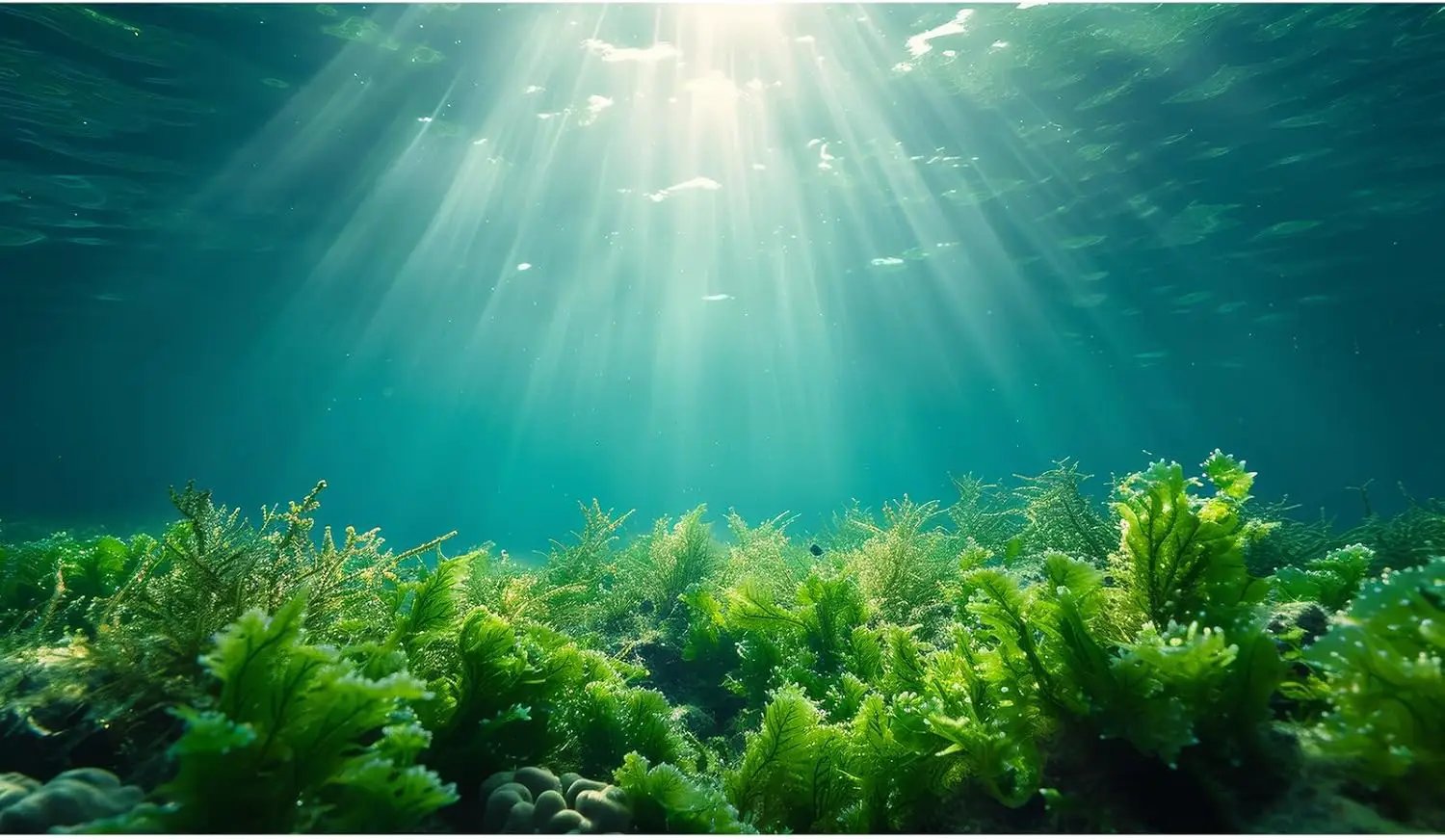 Deep Ocean Fish Tank Background Under The Sea Aquatic Plants Aquarium Background Underwater Corals Sunray Terrarium Backgrounds Tropical Fish Ocean World Aquarium Backgrounds Decorations 48x18in by GreenHaven Gardens