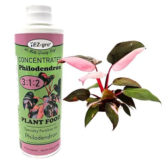 EZ-GRO Liquid Philodendron Fertilizer - Indoor Plant Food with Ratio of 3 1 2 NPK Fertilizer for Philodendron Plant | Premium Indoor Plant Fertilizers for Healthy Growth by GreenHaven Gardens
