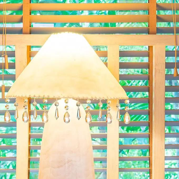 48 Pcs 24 Pcs Chandelier Crystal Replacement 38 mm Teardrop & Icicle Crystal Prisms Hanging Gems Parts for Lamps and Chandeliers Suncatcher Christmas Tree Windows Home Decor (Clear) by GreenHaven Gardens