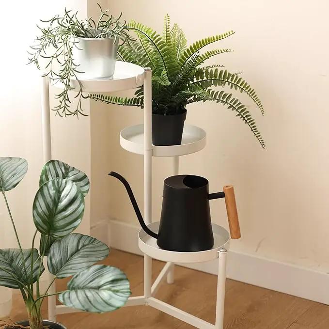 Green Moon Water Can Indoor Plant Black 35oz with Long Spout Mini Water Can Indoor Metal Watering Can Pot for Indoor House Plant Bonsai Outdoor Garden Flowers Modern Decorative by GreenHaven Gardens