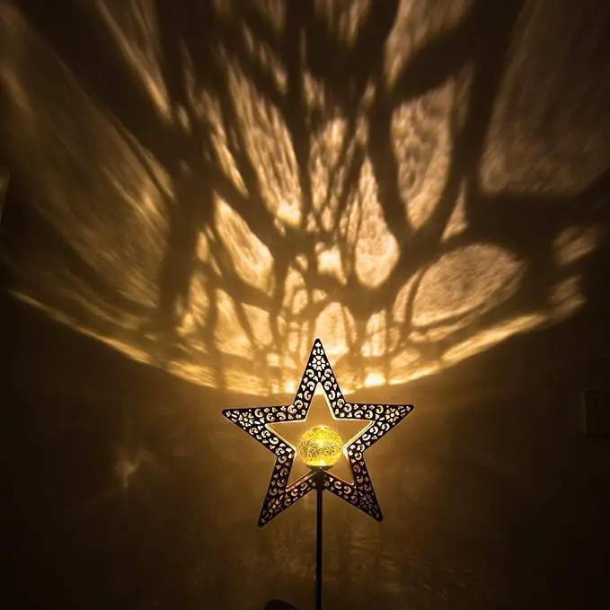 TAKE ME Star Solar Lights Garden Outdoor Decor Waterproof Metal Solar Stakes Lights for Patio Yard Walkway Lawn Patio Mothers Day Garden Gifts Mom Wife Grandma by GreenHaven Gardens