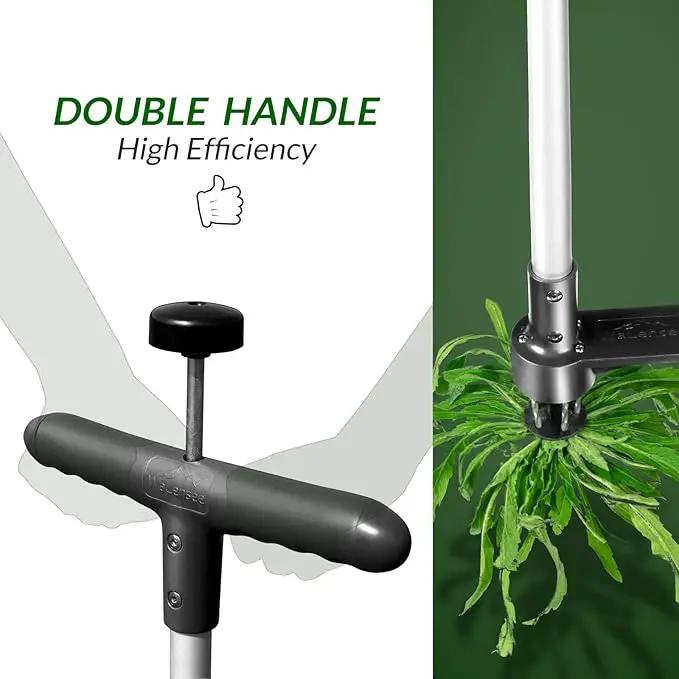 Walensee Upgraded Weed Puller, Stand Up Weeder Hand Tool, Long Handle Garden Weeding Tool with 5 Claws, Hound Weed Puller for Dandelion, Standup Weed Root Pulling Tool and Picker, Grabber (1 Pack) by GreenHaven Gardens