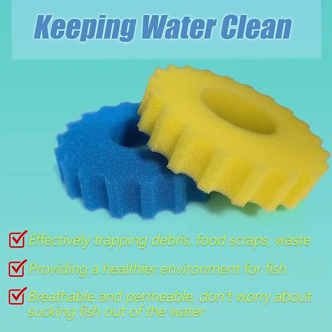 Replacement Sponge Filter Media Pad Compatible with VIVOHOME 1580/1840GPH Grech Pond Bio Pressure Filter Foam Koi Fish, Sponge for VIVOGROW 1580/1840GPH Pressurized Biological Pond Filter by GreenHaven Gardens
