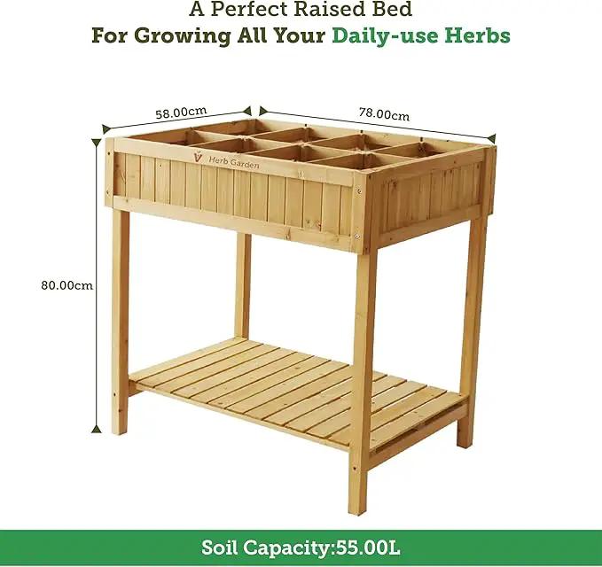 VegTrug 8 Pocket Herb Garden by GreenHaven Gardens