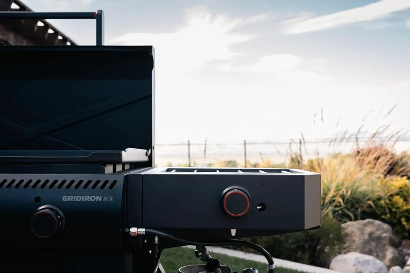 Camp Chef Gridiron Pro- 36" Outdoor Griddle Grill with Side Burner, Flamethrower Ignition & Hinged Lid- Premium 36" Flat Top Grill for Outdoor Cooking by GreenHaven Gardens