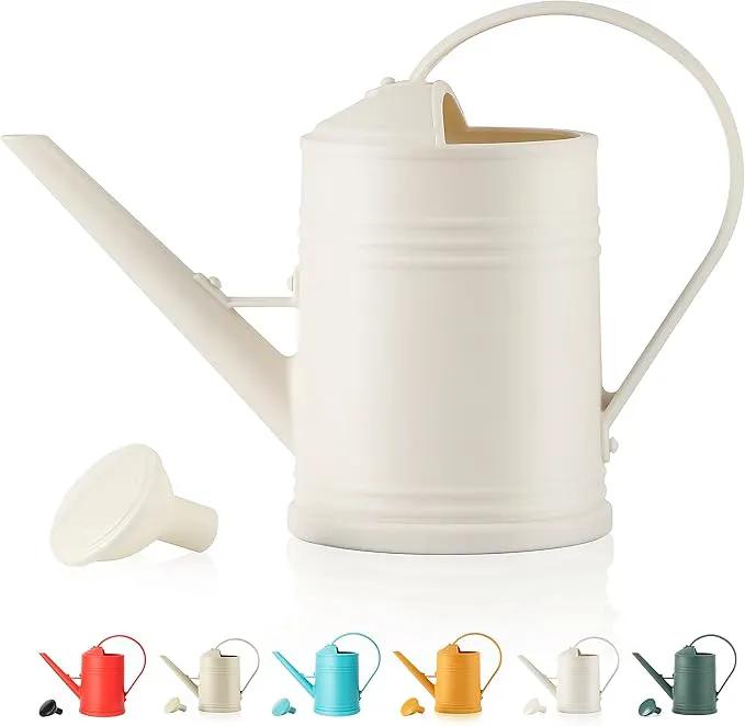 Plastic Indoor Watering Can with Sprinkler Head - 68 oz, 1/2 Gallon by GreenHaven Gardens