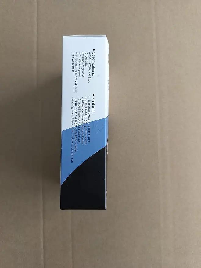 Lacasa Outdoor Solar Light, 4 Pack 30LM IP68 Waterproof Solar Garden Light Auto On/Off Solar Lighting for Stairs Paths Paths Paths Patio Deck Dock, Warm White 2700K by GreenHaven Gardens