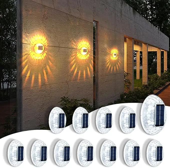 Waterproof LED Decorative Lights, Led Solar Lights for Wall, Garden, Yard, Patio, Pool, Pathway, 12 Pack Led Atmosphere Lights by GreenHaven Gardens