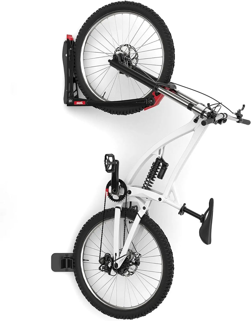 TORACK BIKEPAL No Lift Swivel Bike Rack, Space Saving Vertical Wall Mount Bike Holder for Garage Storage (1 Pack) by GreenHaven Gardens