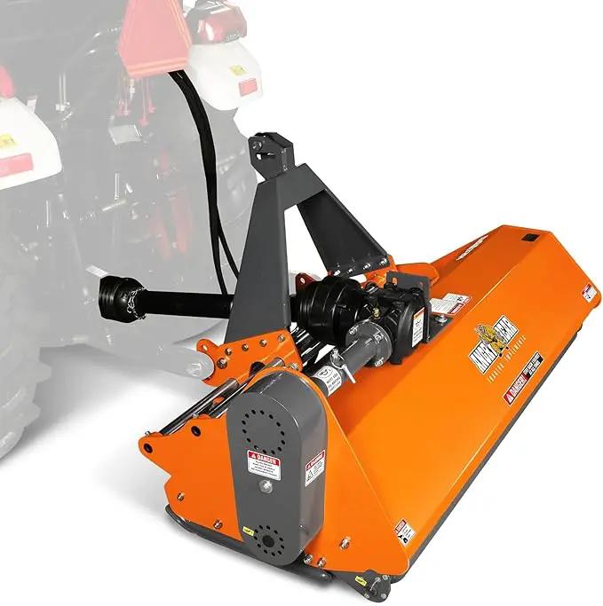 72'' PTO Flail Mower with Hydraulic Side Shift 3 Point 45-85hp, NAM72H by GreenHaven Gardens