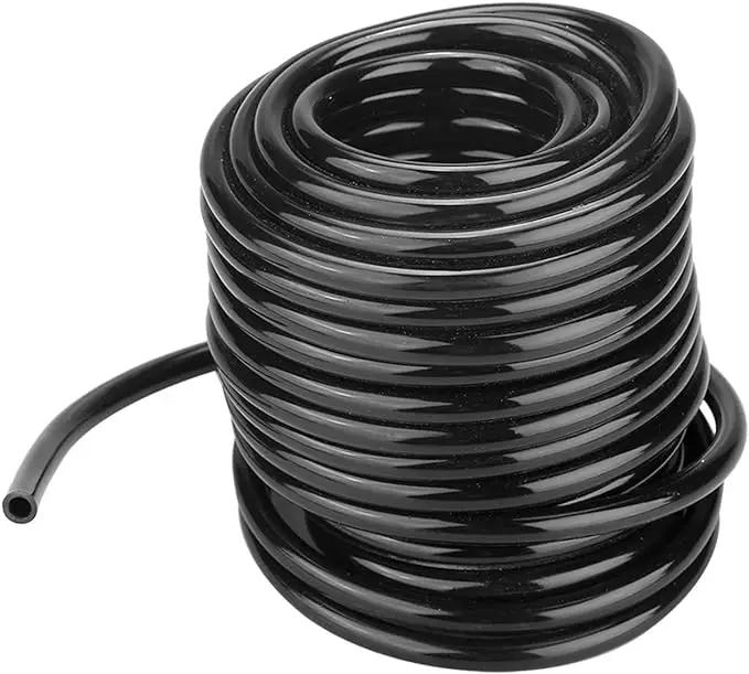 Garden Watering Tube, 4mm Drip Irrigation System Hose Blank Distribution Misting Tubing Main Line Automatic Water Pipe DIY Small Lawn Agriculture Hydroponics Flower Patio Emitters Bubbler Sprinkle 10M by GreenHaven Gardens