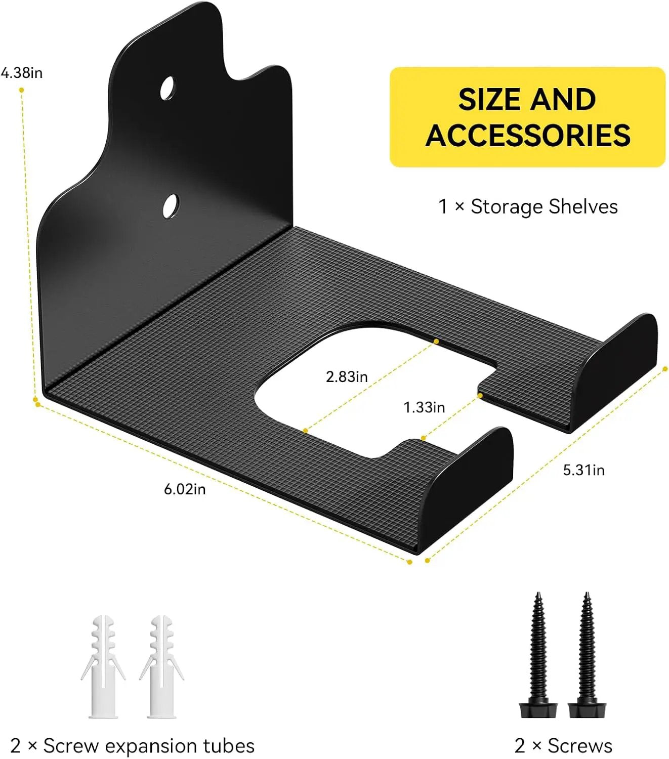 Garage Organizer Trimmer Rack, Garden Power Tool Hanger Weed Whackers Holder Wall Mounted for Grass Trimmer, Hedge Trimmer, Garage Trimmer, Garden Tools,3 Pack by GreenHaven Gardens