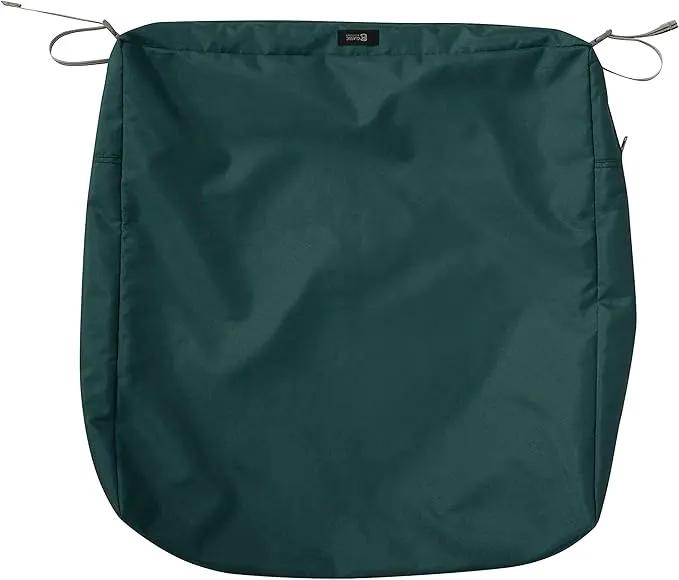 Classic Accessories Ravenna Water-Resistant Patio Lounge Chair/Loveseat Cushion, 25 x 27 x 5 Inch, Mallard Green by GreenHaven Gardens
