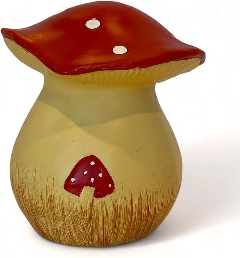 Toadstool Decorative Garden Statue and Key Hider - Hides a Secret Extra Hidden Key Outside in Garden, Yard or Porch by GreenHaven Gardens