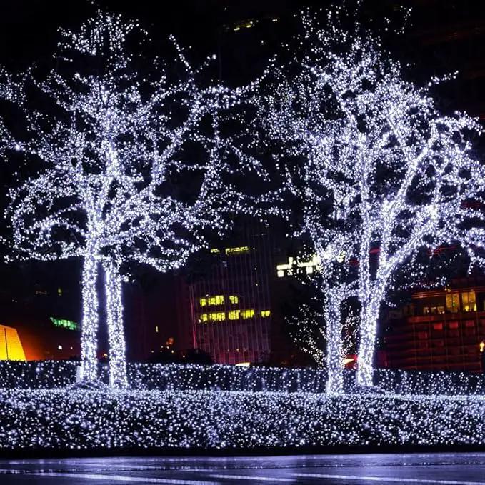 Fairy Lights Plug in,660FT 2000 LEDs Waterproof Led String Lights,Twinkle Light with 8 Modes Remote for Outdoor Indoor Christmas Wedding Birthday Garden Party Decorations,Cool White by GreenHaven Gardens